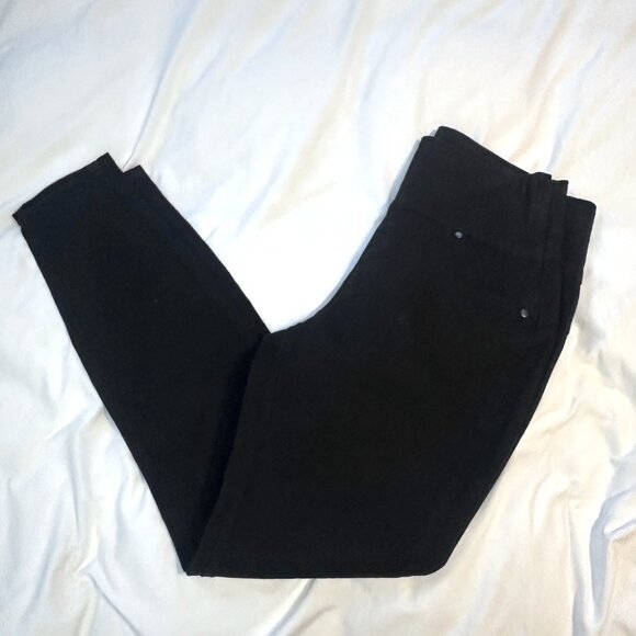 Spanx High Rise Side Zip Alexia Stretch Skinny Jeans Indigo - Large (10-12) - Picture 3 of 15